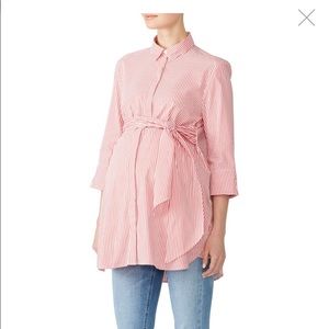🦋HP🦋 Isabella Oliver striped maternity blouse
